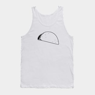 Taco Outline Tank Top